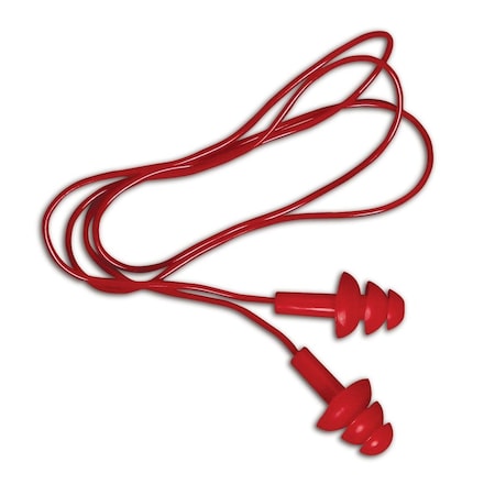 Reusable Ear Plugs, 27, Red